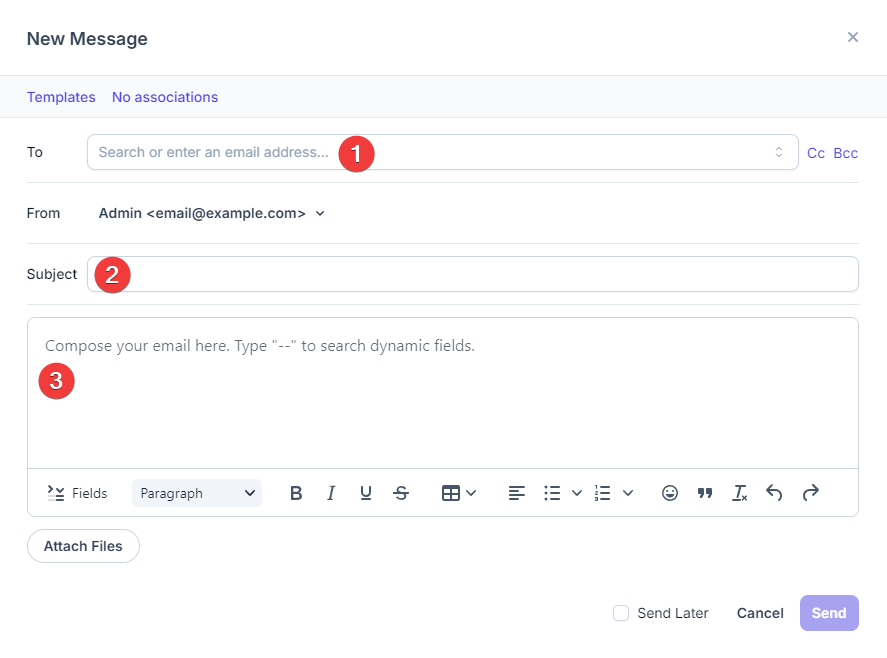 Compose New Email