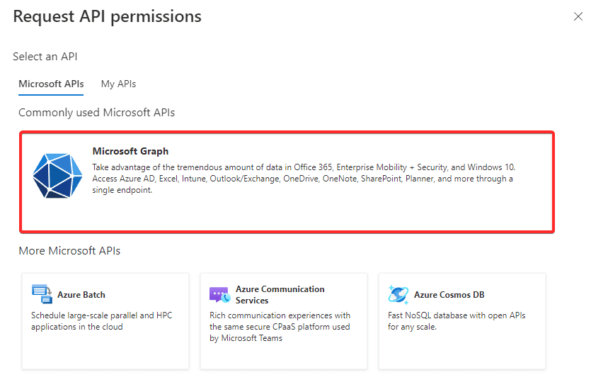 Microsoft Azure Add Graph Permissions