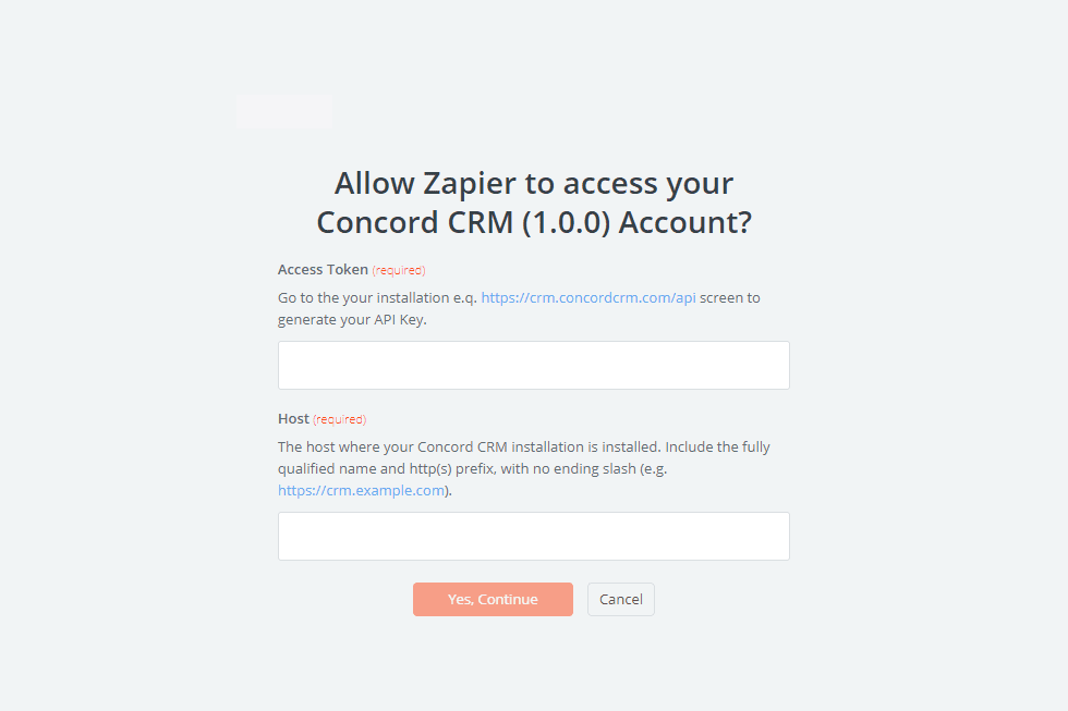 Zapier Account Authentication